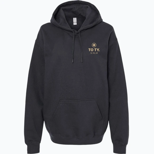 TO TY — Bluza z kapturem męska, przód